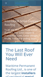 Mobile Screenshot of nsmetalroofing.com